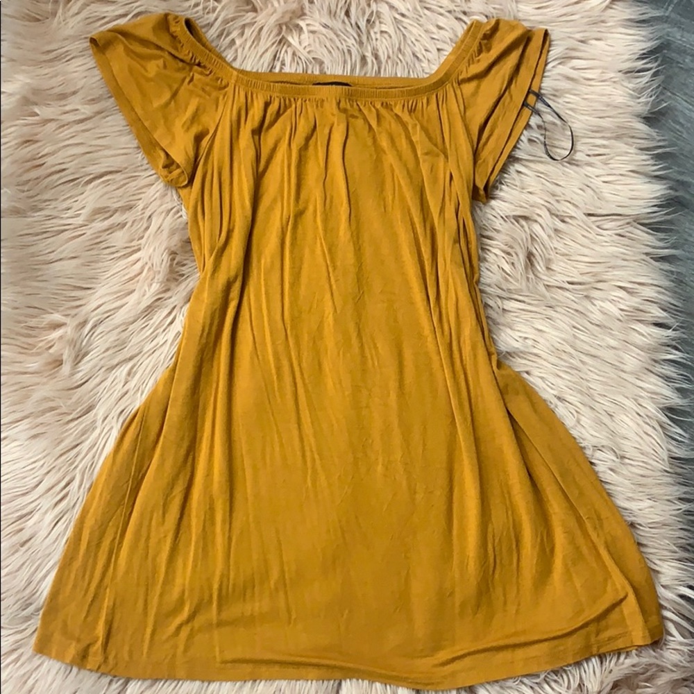 Summer dress off the shoulder
